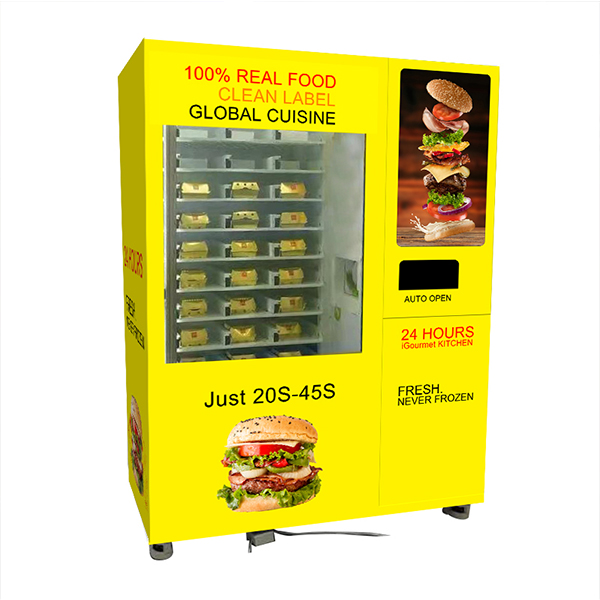 Hot Food Microwave burger Vending Machine