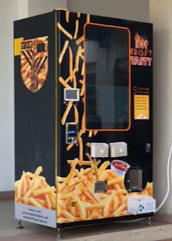 automatic french fry vending machine