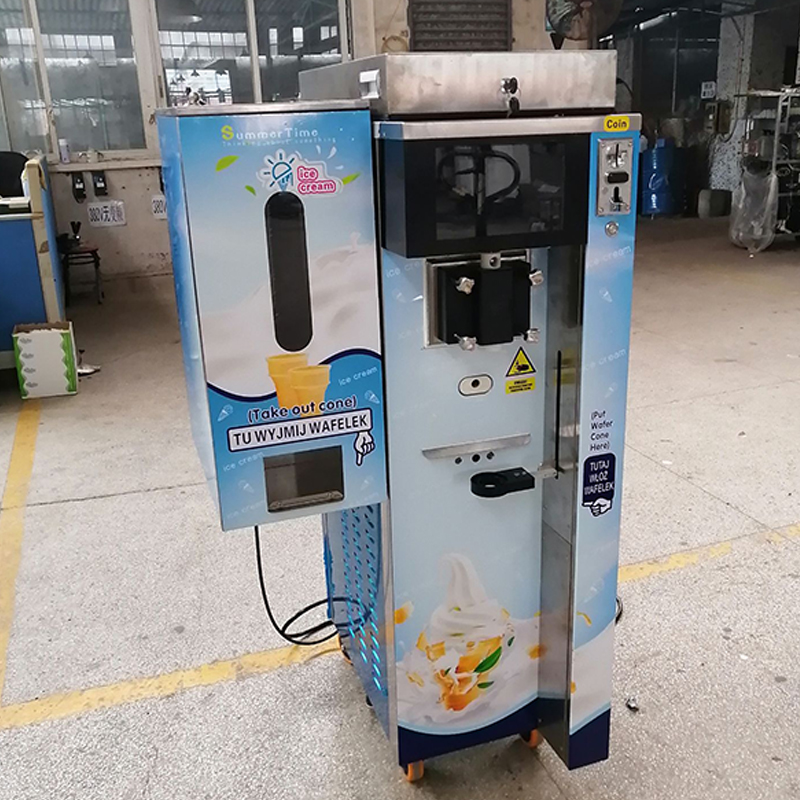 Ice Cream Vending Machine Coin Operated