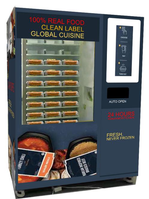 hot food vending machine