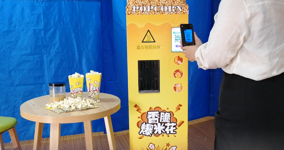 commercial popcorn machine