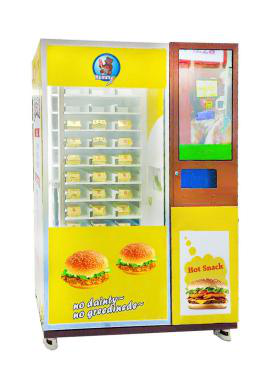 Hamburger vending machine make your life convenient