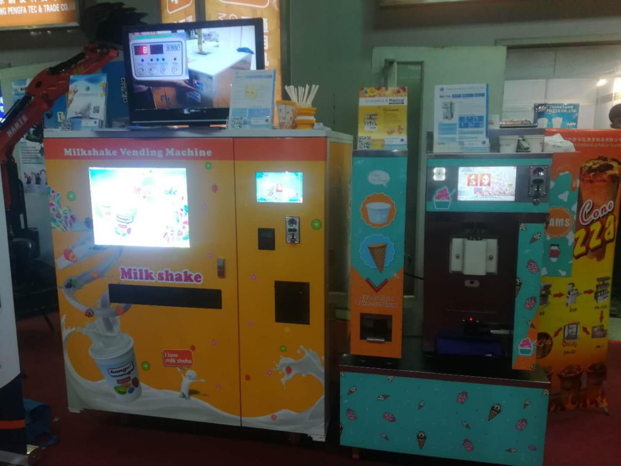 HM160 milkshake vending machine