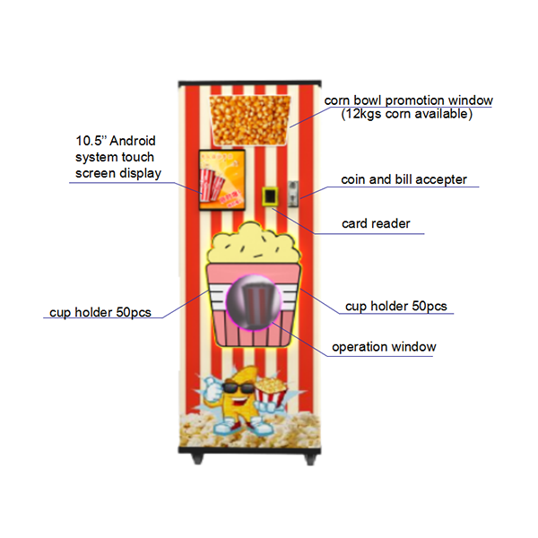 Industrial Popcorn Making Machine