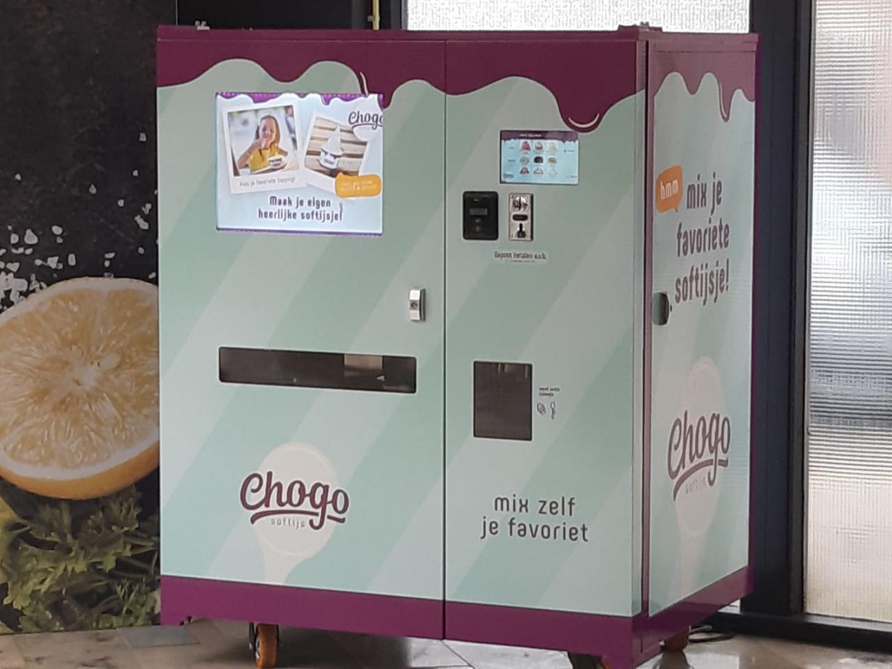 Vending Frozen Yogurt Machine 