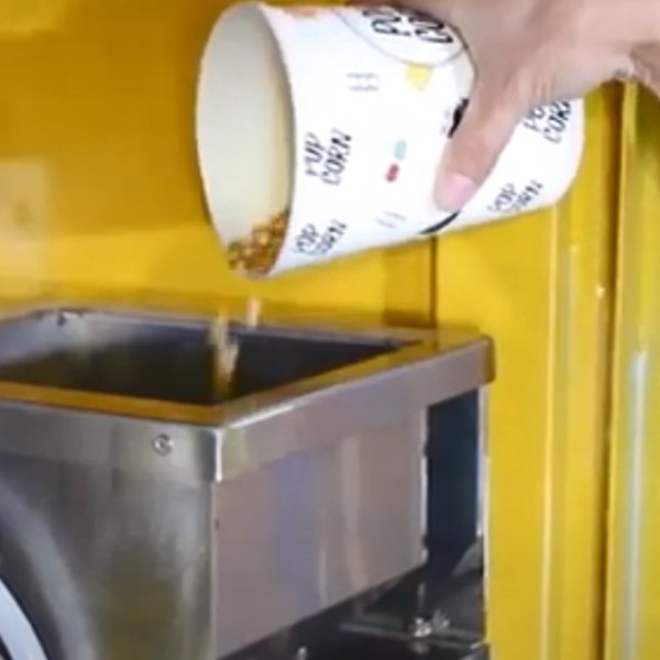 5 flavor Vending Popcorn Machine 