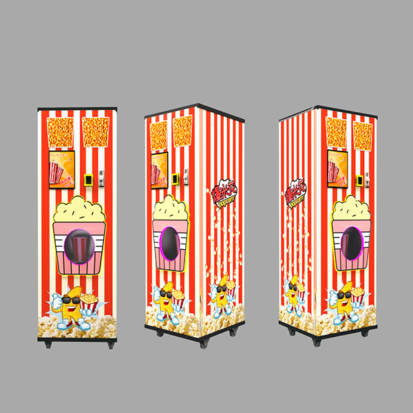 Hommy popcorn vending machine automatic