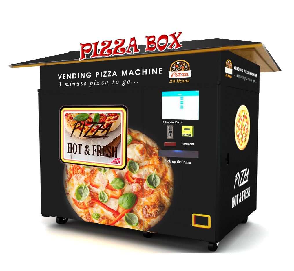 new developed automatic pizza vending machine fresh for sale