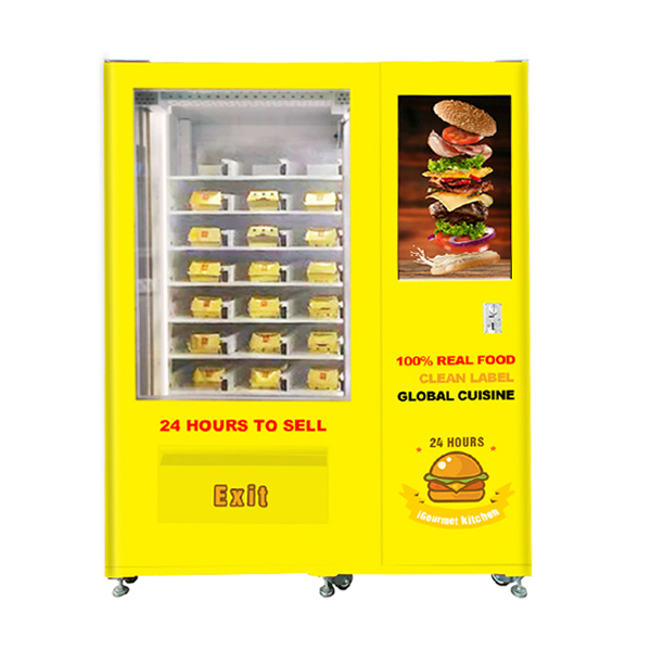 Trending Burger Vending Machine With Multimedia