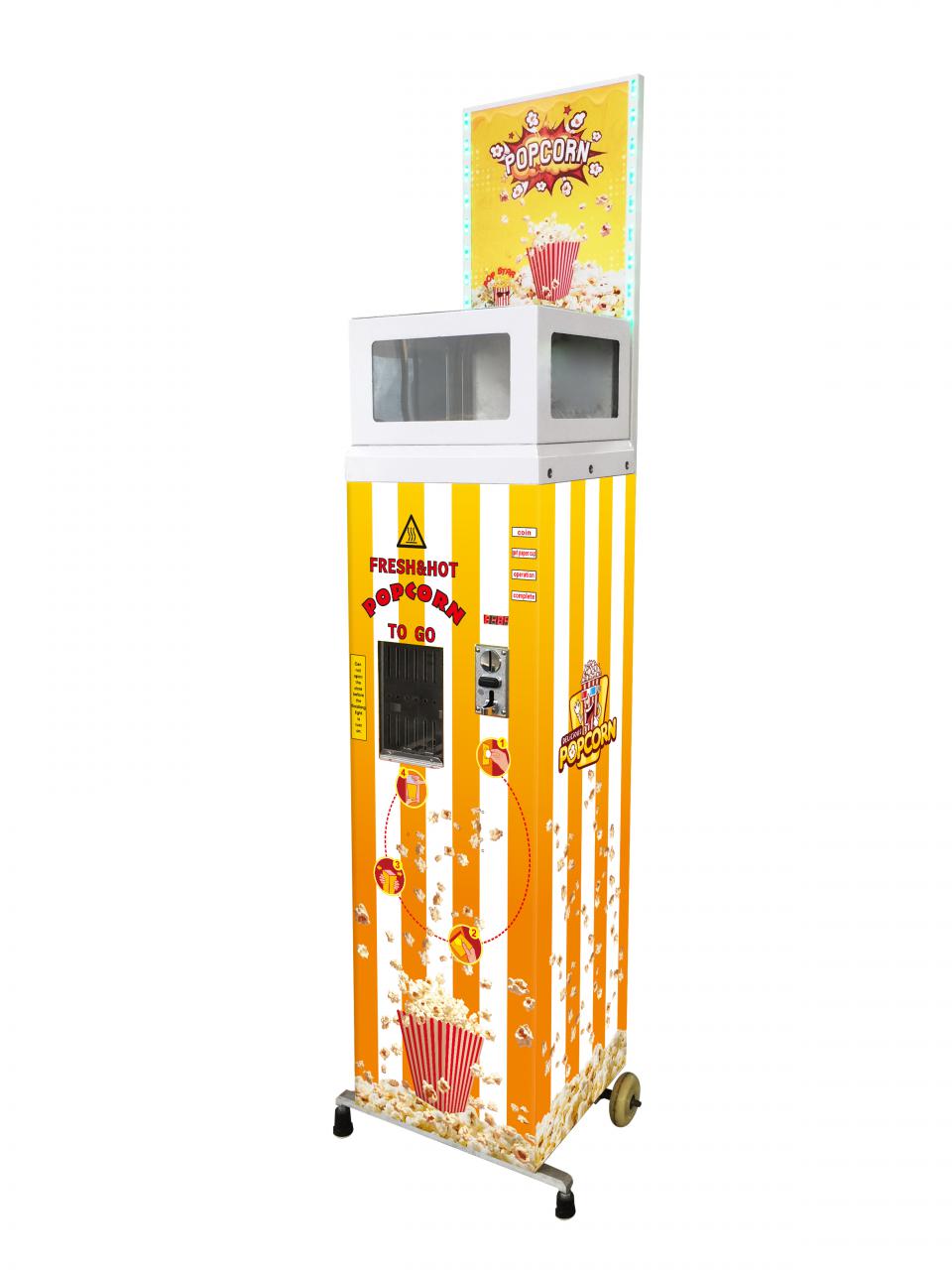 Popcorn Vending Machine Automatic Electric